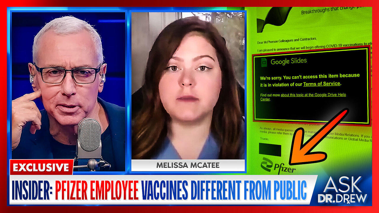 Exclusive: Pfizer Insider Says Employees Received Different mRNA Shots Than Public, Was Fired After Voicing Her Concerns w/ Meli