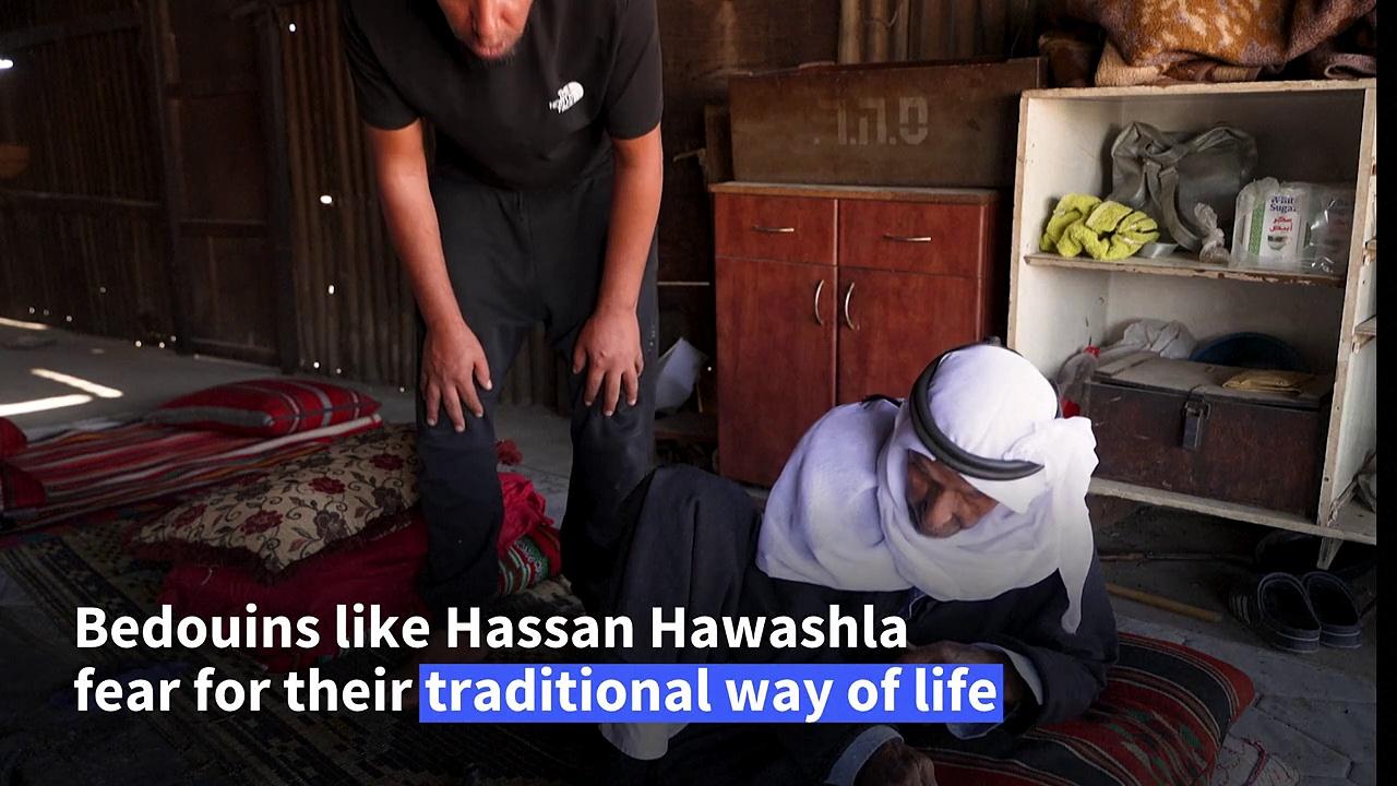 Israeli Bedouins fighting eviction in desert region