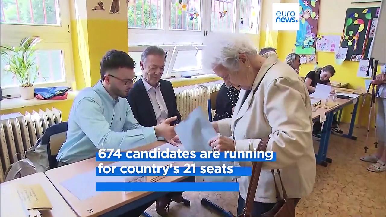 Czech voters go to the polls on day 2 of EU elections