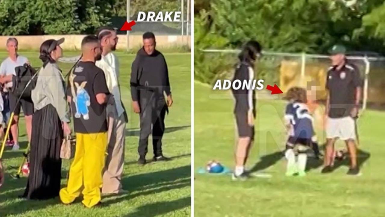 Drake Surfaces to Watch Adonis Play Soccer Weeks - One News Page VIDEO