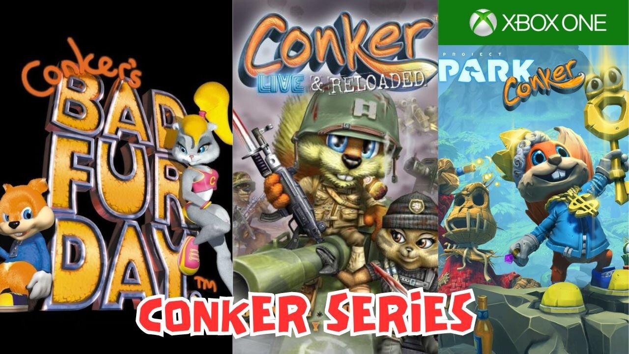 Let's Play Some CONKER SERIES - One News Page VIDEO