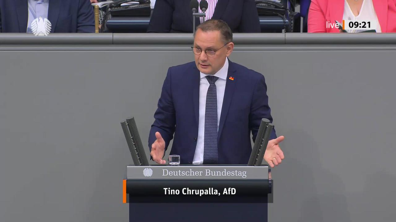 Tino Chrupalla Rede vom 07.06.2024 – Vereinbarte Debatte zur aktuellen Europapolitik
