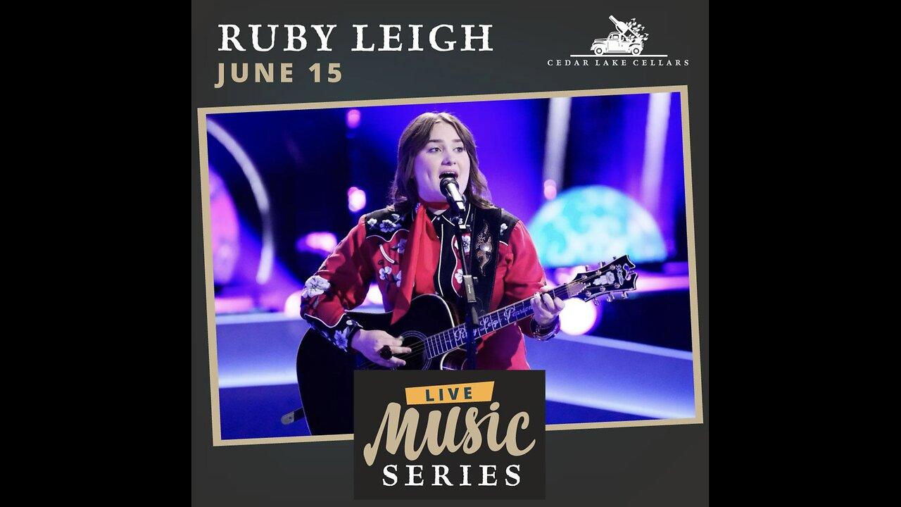 Ruby Leigh is BACK! We're getting ready for her summer concerts and catching up since we last talked