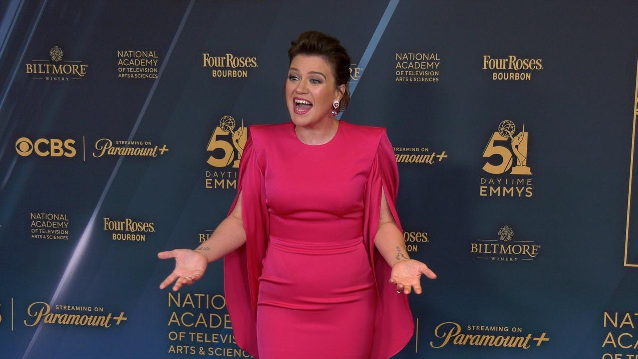 Kelly Clarkson 2024 Daytime Emmy Awards Red Carpet