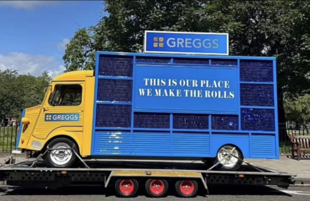Taylor Swift hired Greggs to provide the catering for the first UK gig of her 'Eras' tour
