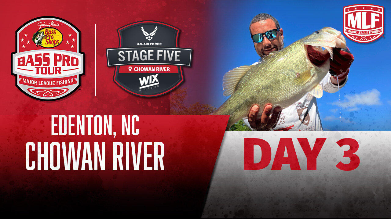 LIVE Bass Pro Tour: Stage 5, Day 3