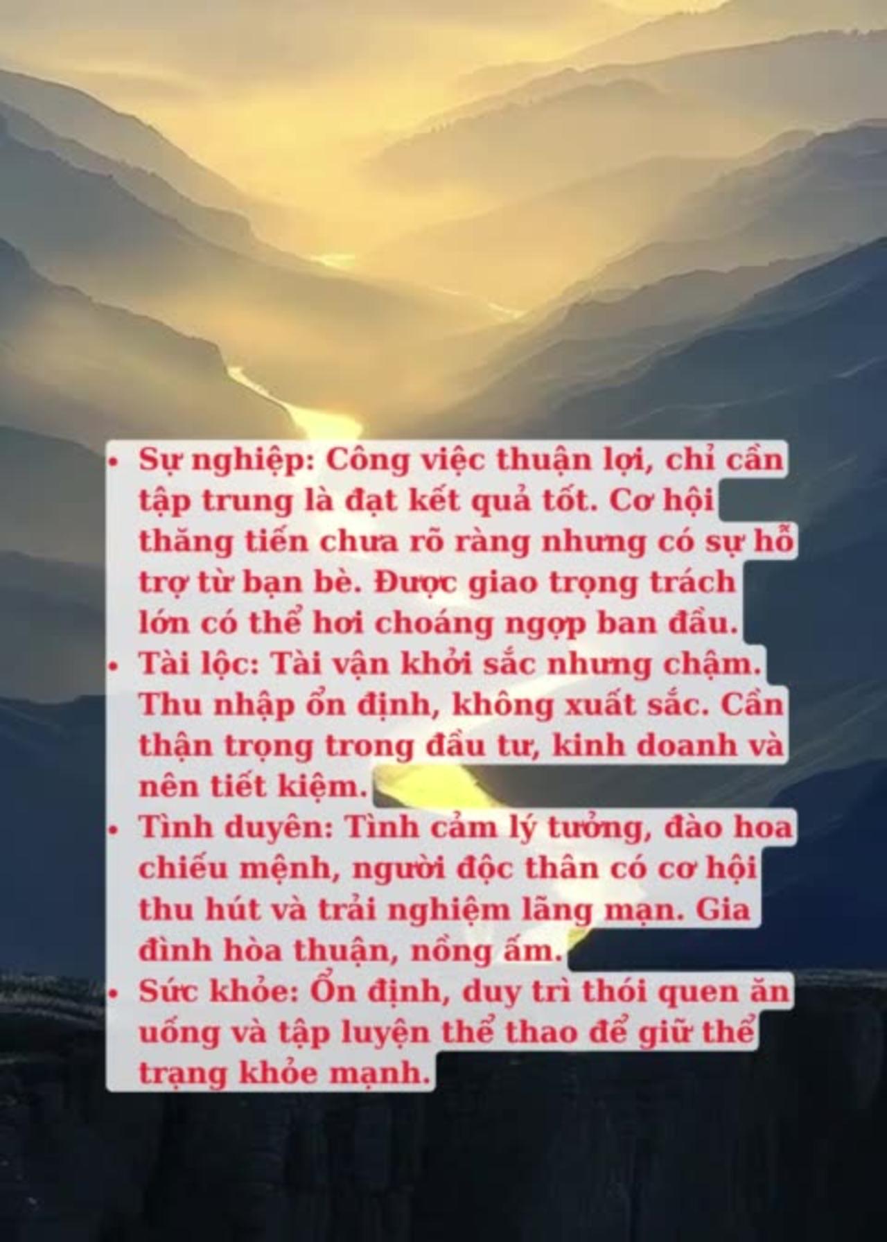 Tổng quan tuổi Thìn tháng 6 trong tử vi