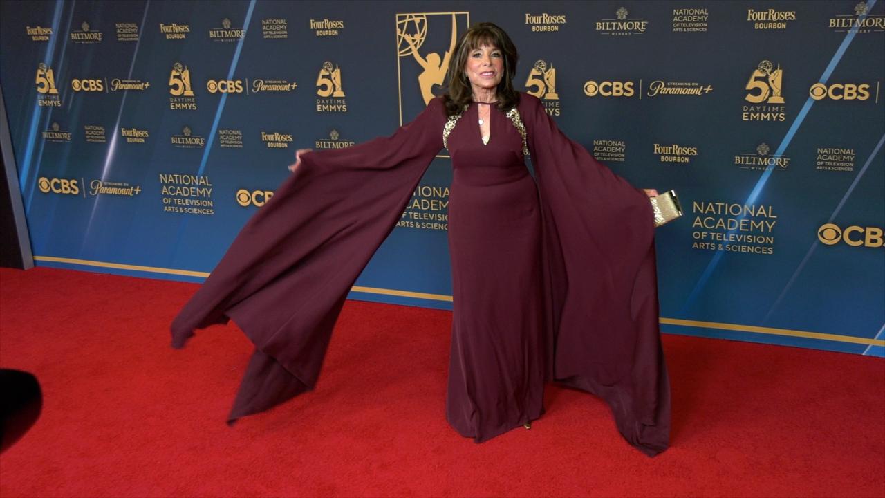 Kate Linder 2024 Daytime Emmy Creative Arts & Lifestyle Awards Red Carpet