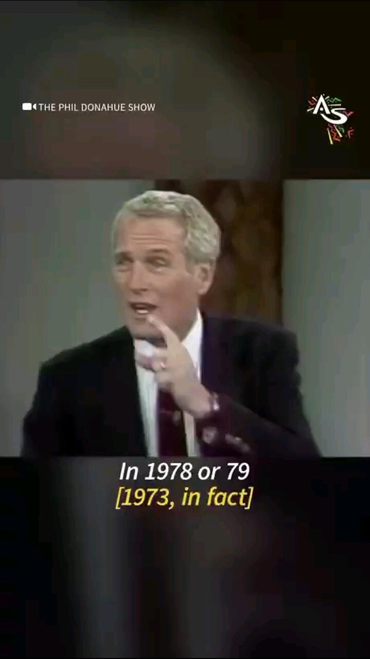 Paul Newman on Phil Donahue
