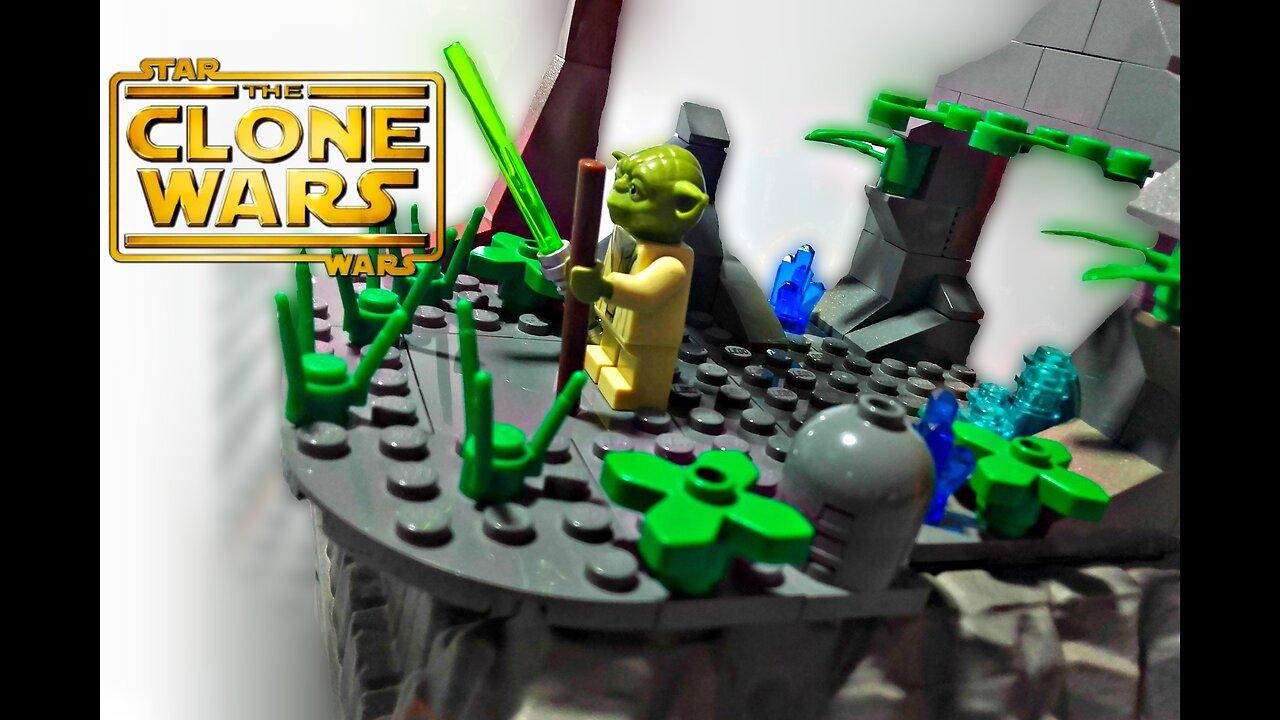 LEGO Star Wars The Clone Wars  - Yoda's Vision On Dagobah MOC - Review (2016)