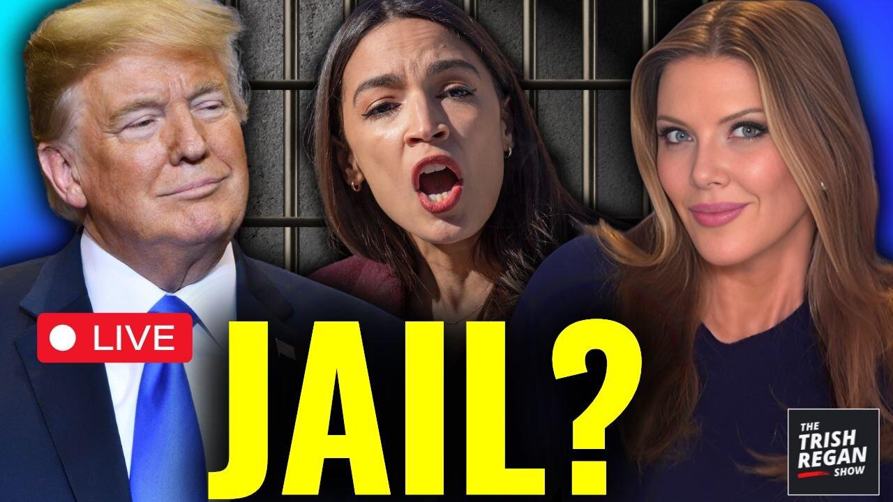BREAKING: AOC PANICS! Says Trump to Throw Her In Jail if Elected “Take Him At His Word”