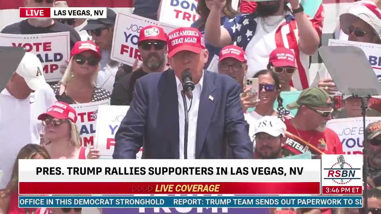 Trump Drops MASSIVE News At Las Vegas Rally: Tips Will No Longer Be Taxed