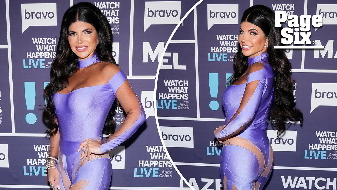 Fans roast Teresa Giudice's Mugler bodysuit for 'WWHL' appearance: 'What in the Blades of Glory is this?&apo