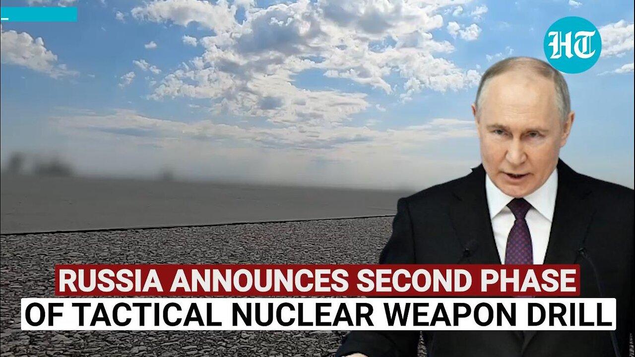 Russia Launches New Nuclear Weapon Drill Phase: Warning After Pro-Ukraine Leaders Lose In EU Polls?