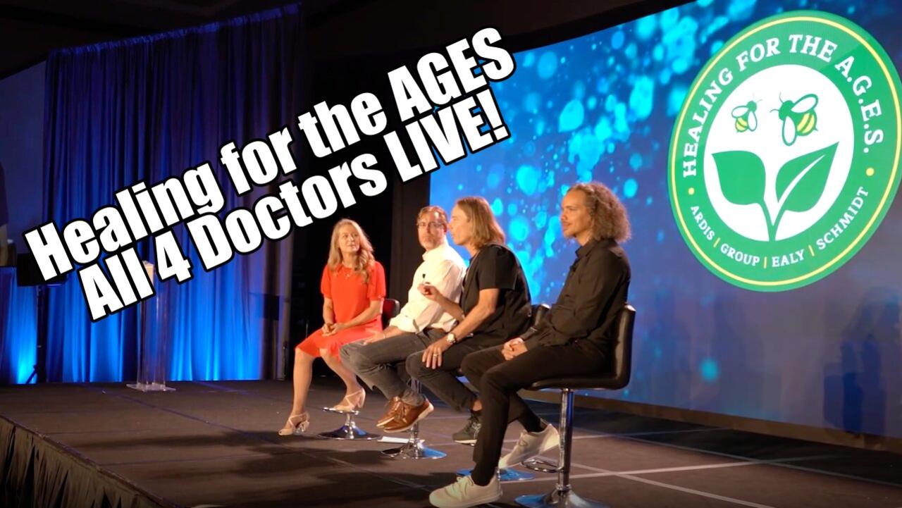 Healing for the AGES. All 4 Doctors LIVE. Pentecost Teaching! B2T Show June 11, 2024.