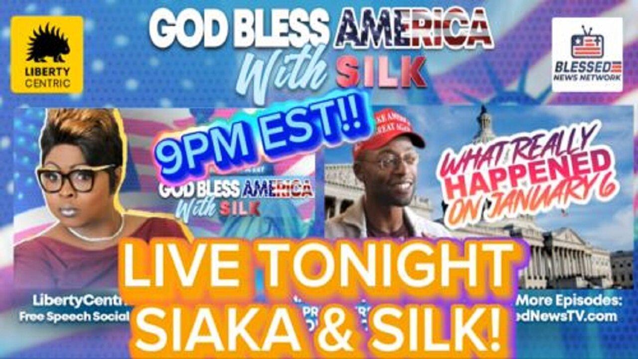 God Bless America Show With Silk Interviews J6 - One News Page VIDEO
