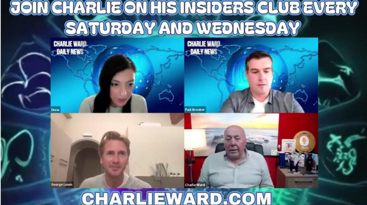 CHARLIE WARD INSIDERS CLUB “DONALD TRUMP NATAL CHART” WITH GEORGE LEWIS, PAUL BROOKER & DREW DEMI