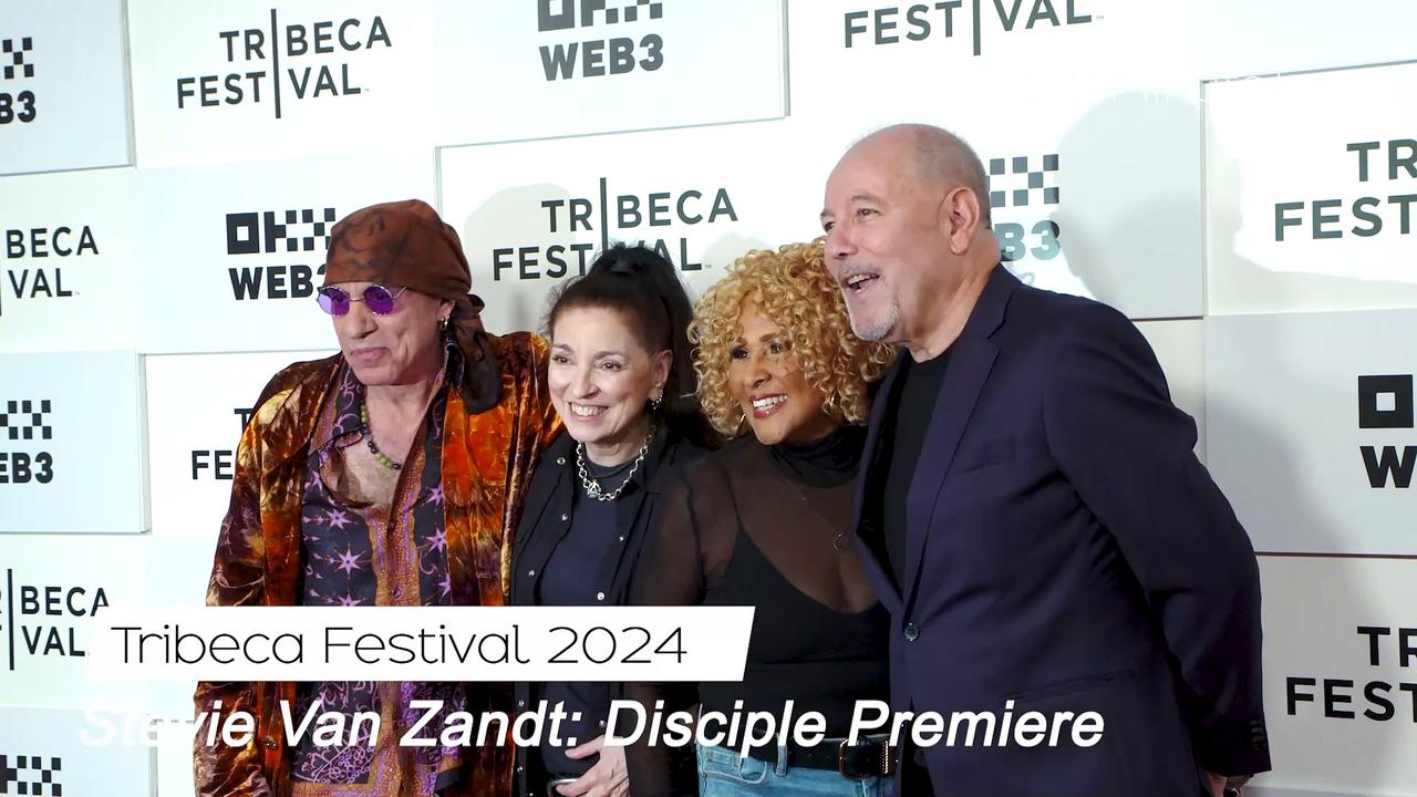 Stevie Van Zandt's Legacy is Cemented into Tribeca Festival History with the World Premiere of Documentary Stevie Van Zandt: Dis