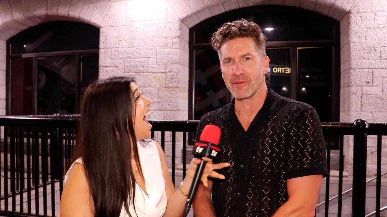 Jonas Tomalty interview at the 2024 Maxim Grand Prix Party red carpet in Montreal