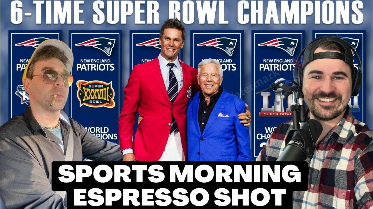 Tom Brady inducted Into Patriots Hall of Fame, No. 12 retired! | Sports Morning Espresso Shot
