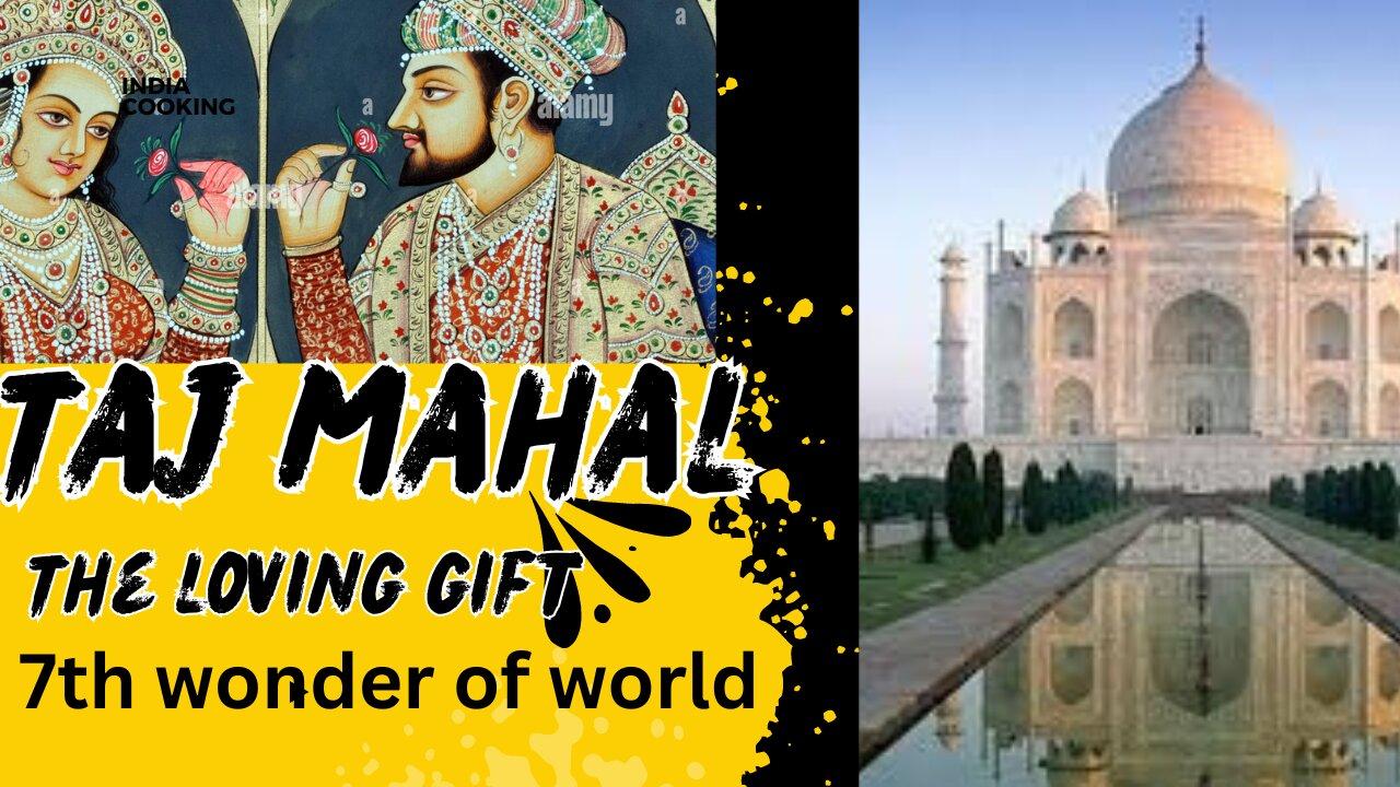Taj Mahal Aagra. built by Mughal Emperor Shah Jahan in memory of his wife Mumtaz Mahal