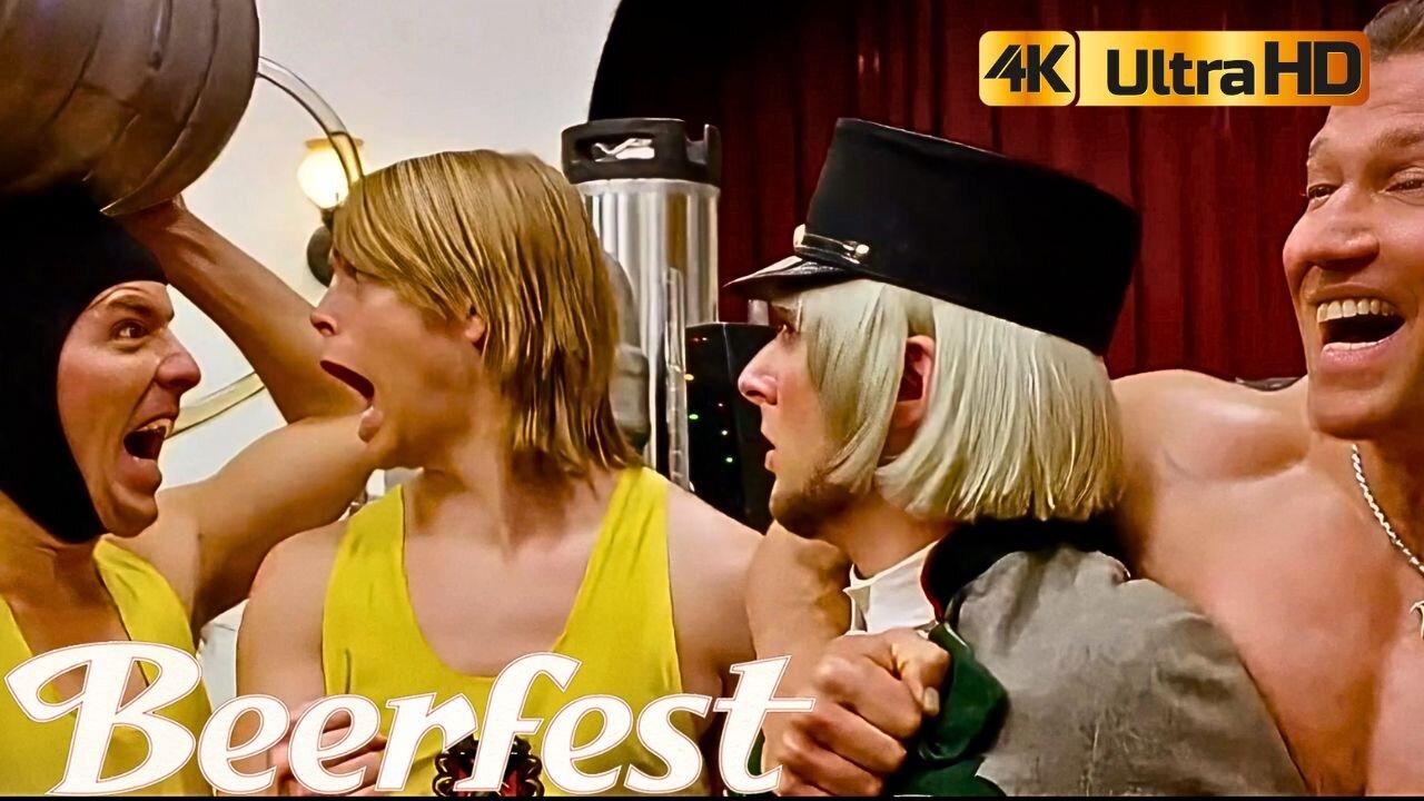BeerFest (2006) Baron Wolfgang Von Wolfhausen Discovers They Have The sedret Beer Recipe 4K HDR