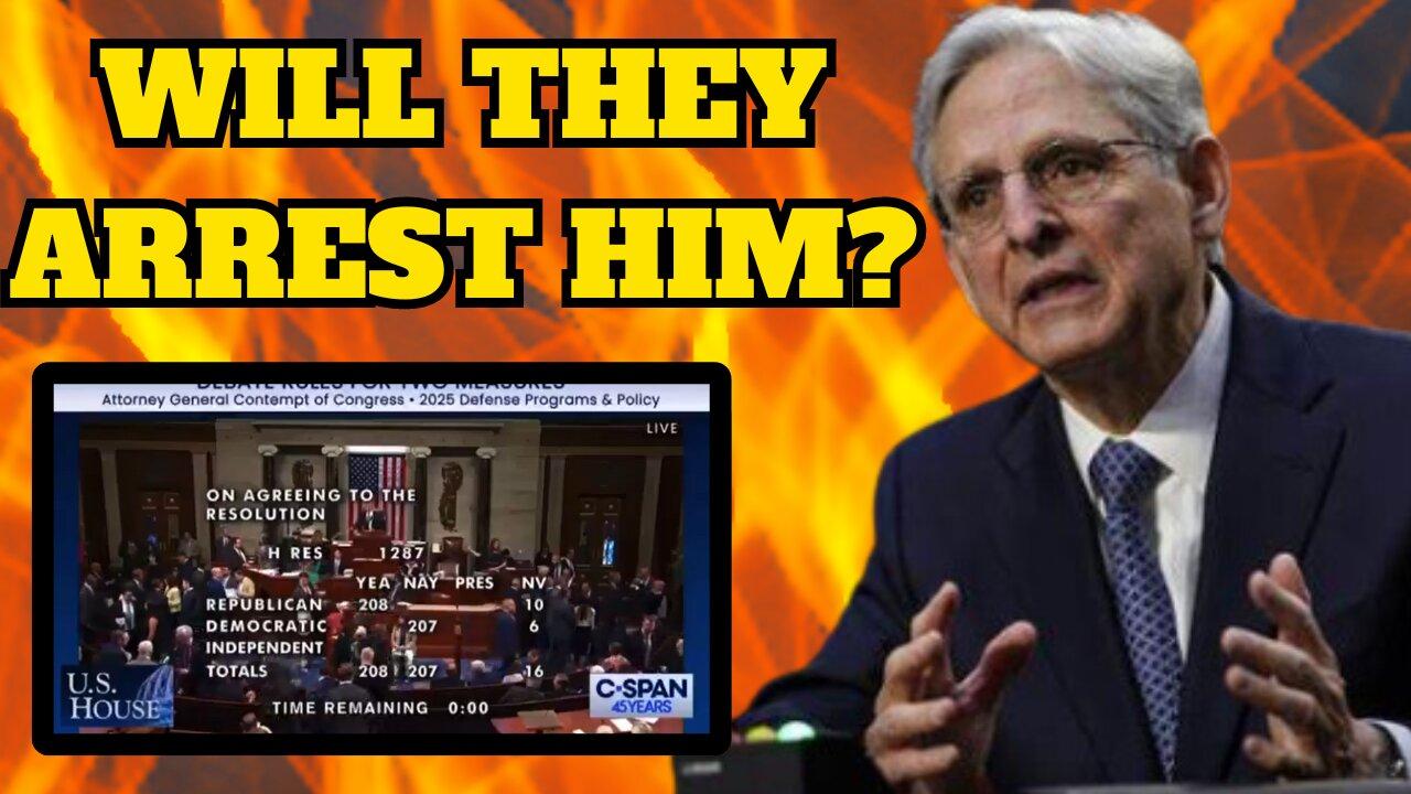 US House Votes To Hold Merrick Garland in Contempt of Congress | What Happens Next?