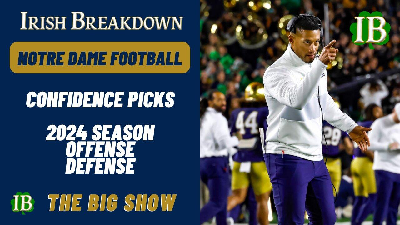 Notre Dame Confidence Picks - How We Feel About The Irish