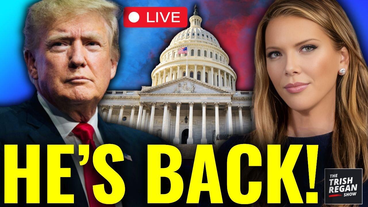 BREAKING: Trump Returns! Fmr President Heads to Capitol Hill For Preview of What’s to Come