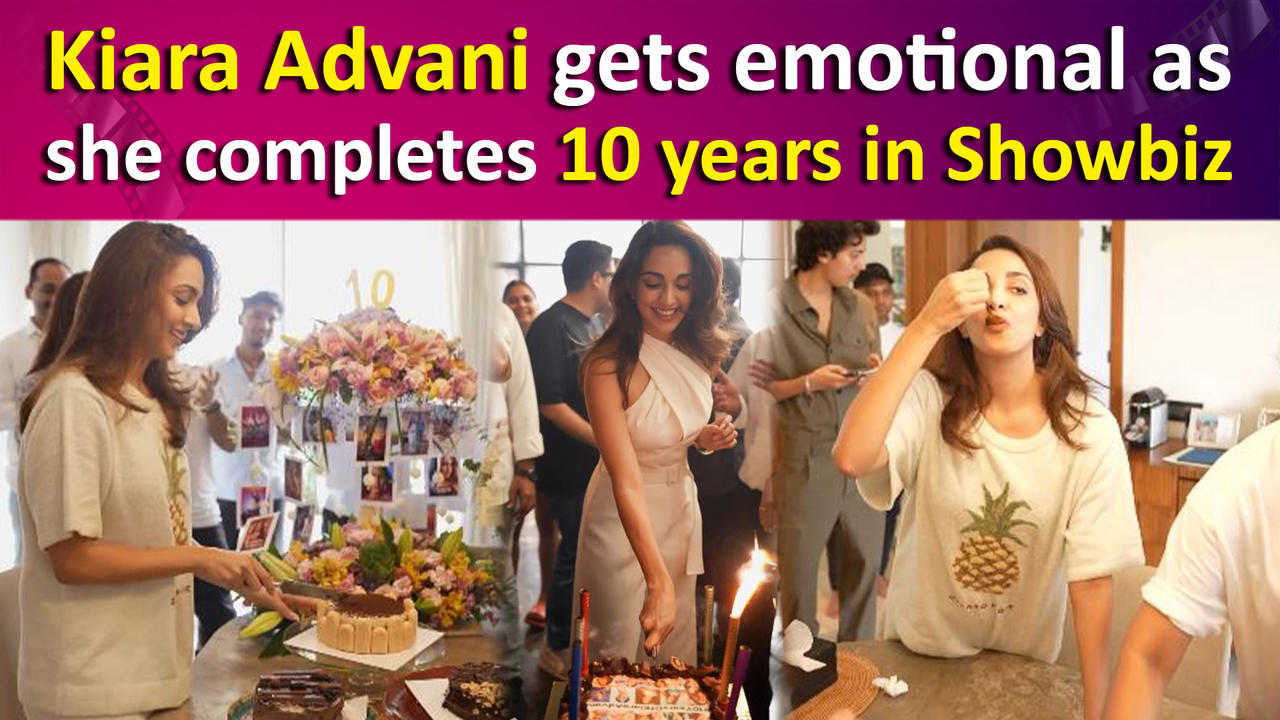 Kiara Advani is 'Grateful for all the blessings' as she celebrates 10 years in industry