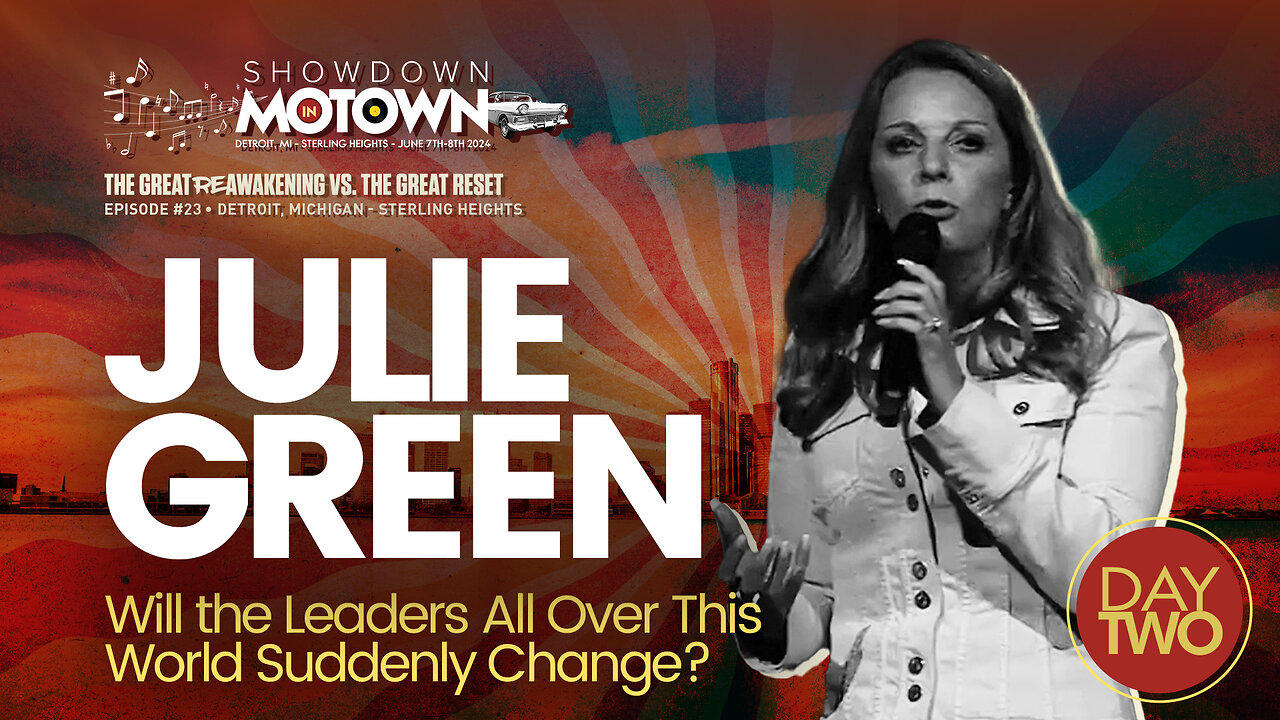 Julie Green | Julie Green Speaks At ReAwaken America Tour Detroit, Michigan! Join Navarro, Flynn, Eric Trump & Team America 
