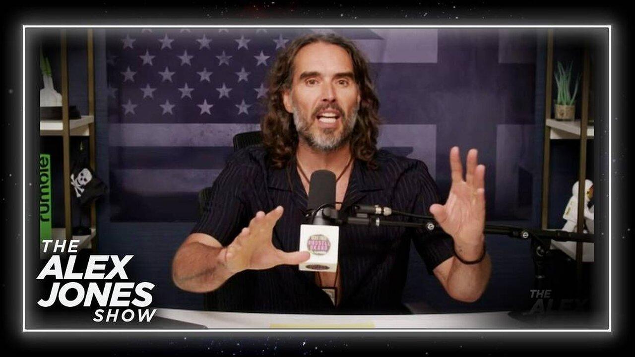 Russell Brand Joins Alex Jones To Discuss Spiritual Warfare And The Future Of Humanity