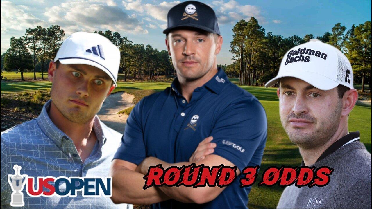 US OPEN Round 3 LIVE Odds | Golf's Latest News Ep 18