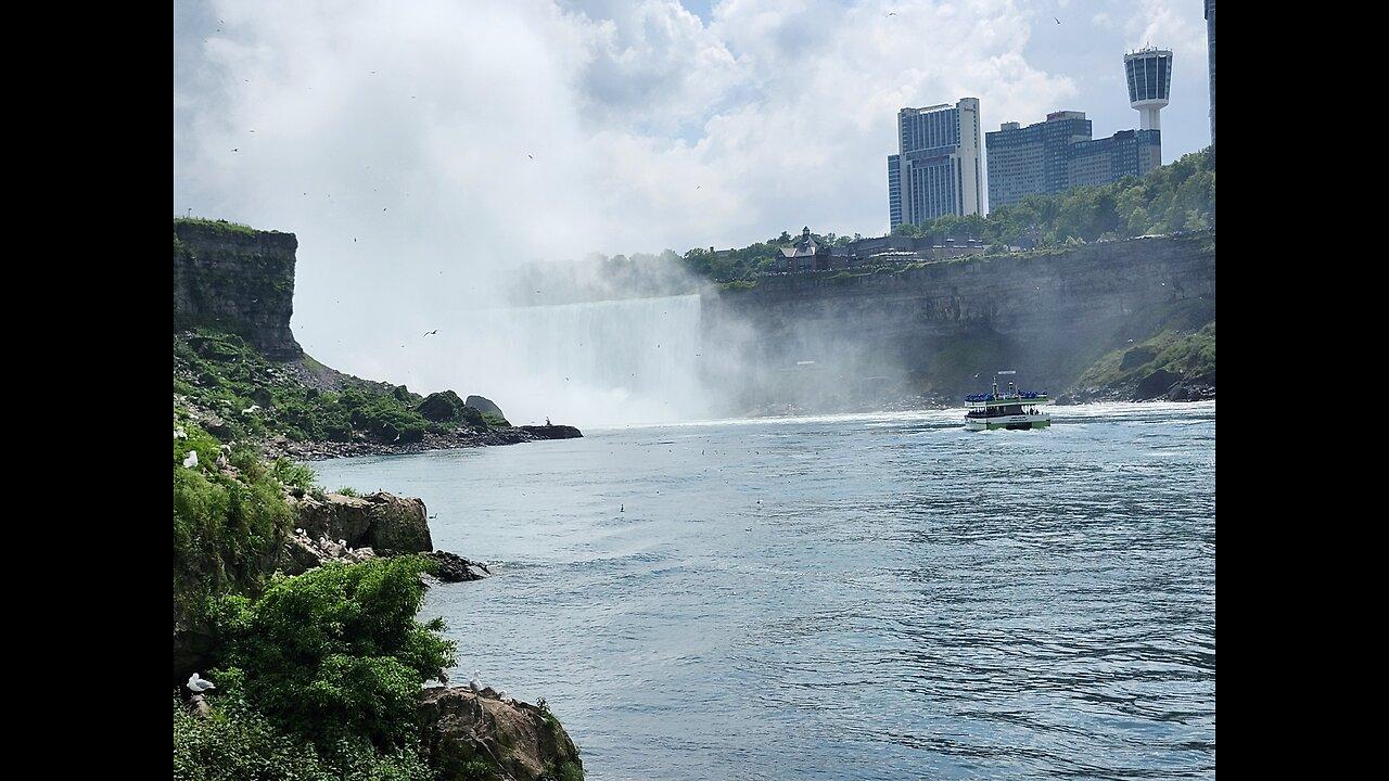 Trekking around Lake Erie Day 2, part 4.  Niagara Falls, NY.
