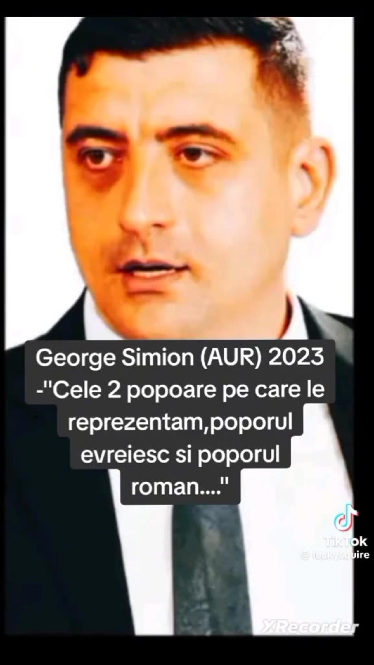 George Simion vrea cetenie pentru 800 de mii de evrei