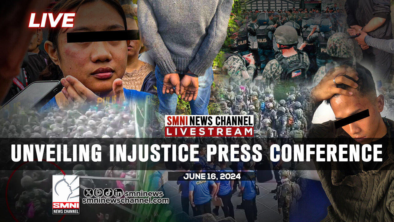 LIVE: Unveiling Injustice Press Conference | June 16, 2024