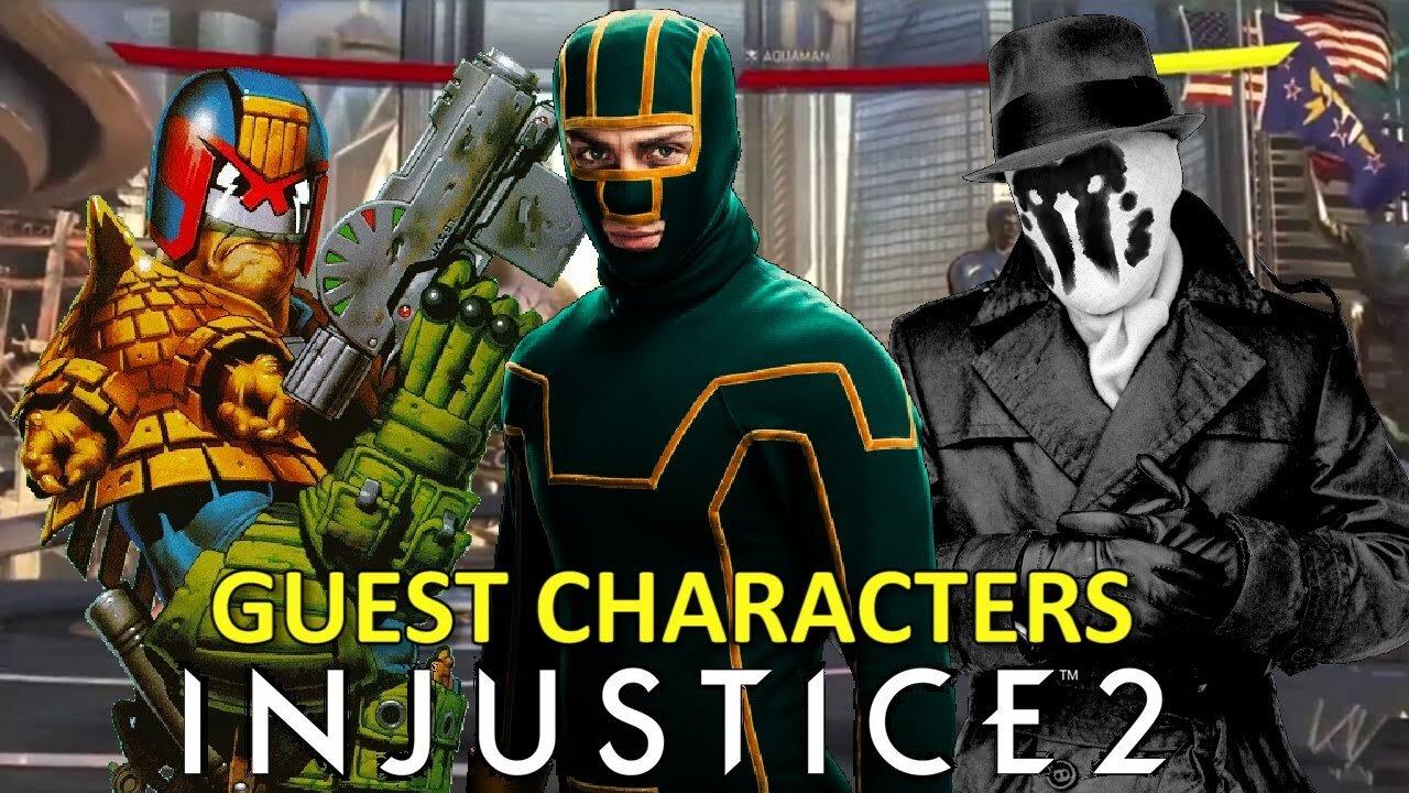 Top 10 Guest Fighters for Injustice 2