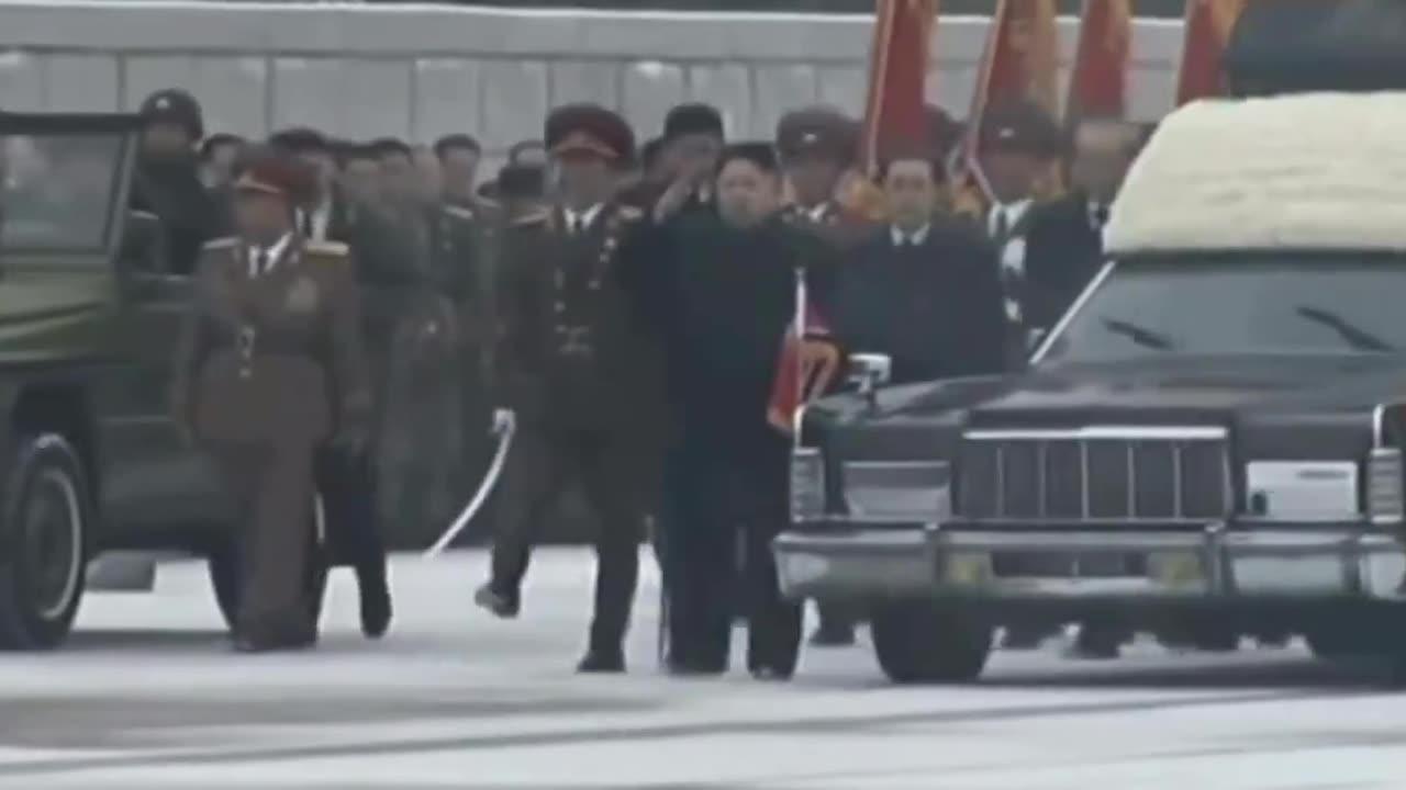 In 2011 mourners lined the streets for the state funeral of Kim Jong II, the leader of North Korea