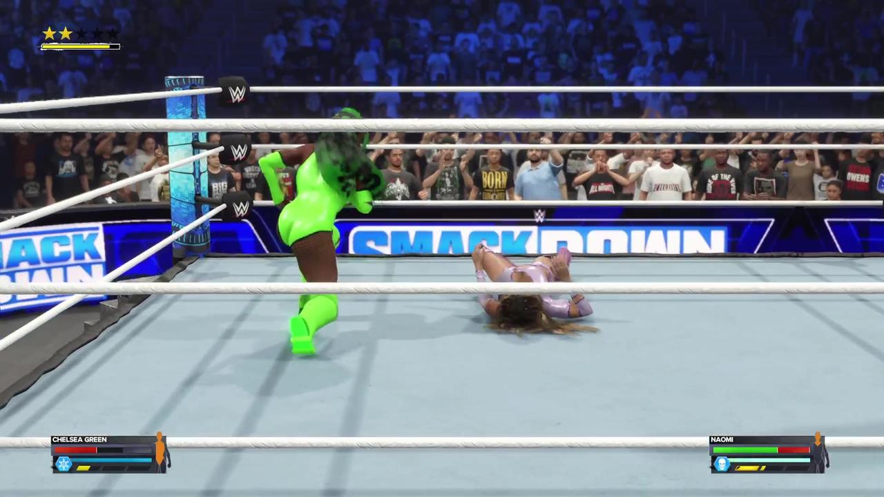 BlackMonkTheGamer - WWE 2K24: Smackdown 06/14/2024 Naomi VS Chelsea Green