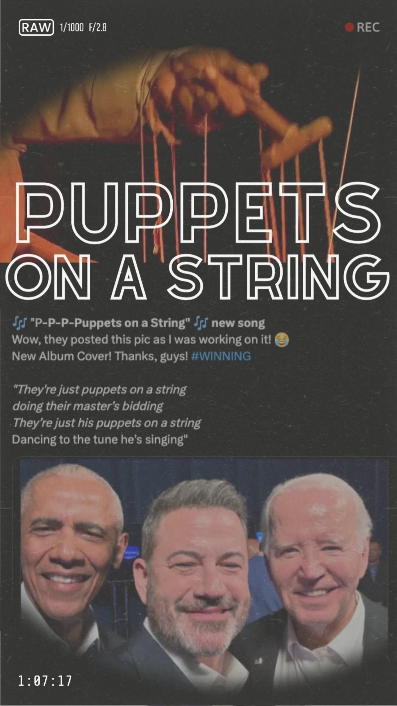 Puppets on a String [new song sneak peek] One News Page VIDEO