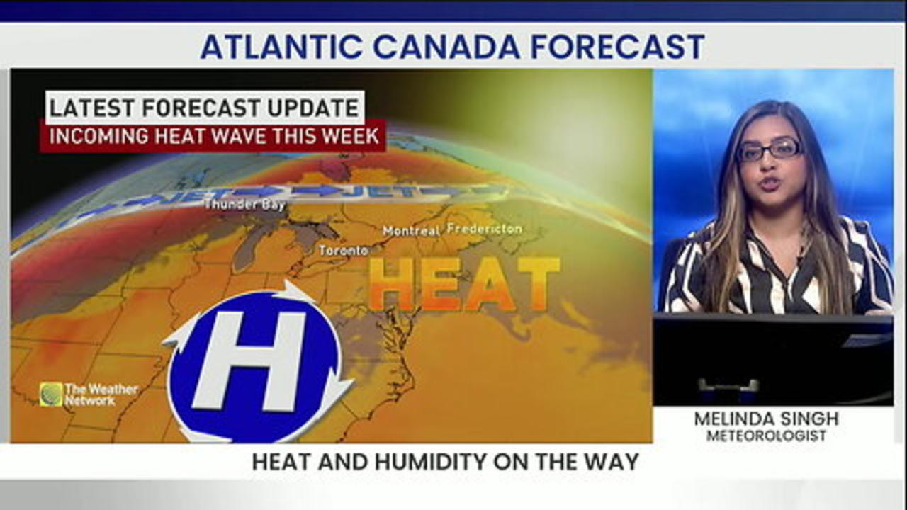 Massive heat dome brings dangerous temperatures to Atlantic Canada