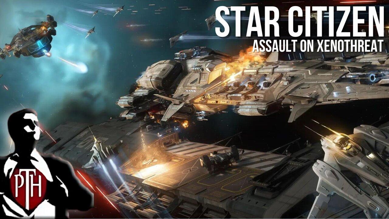 Taking on Xenothreat! Star Citizen Gameplay