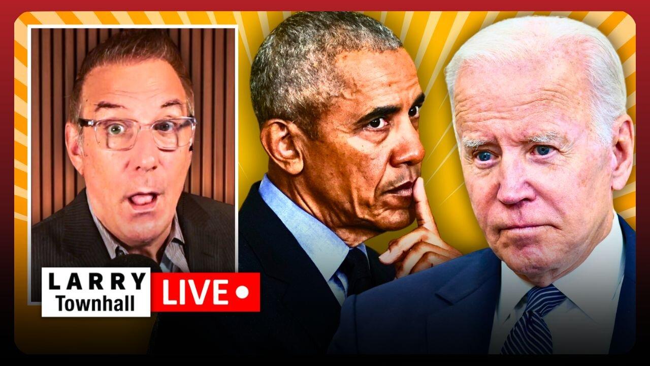 Media PANIC, Obama CAUGHT Directing Biden, WHO'S REALLY In Charge?! | Larry Live!