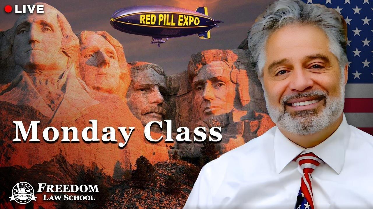 Red Pill Expo Monday Class with Freedom Law School