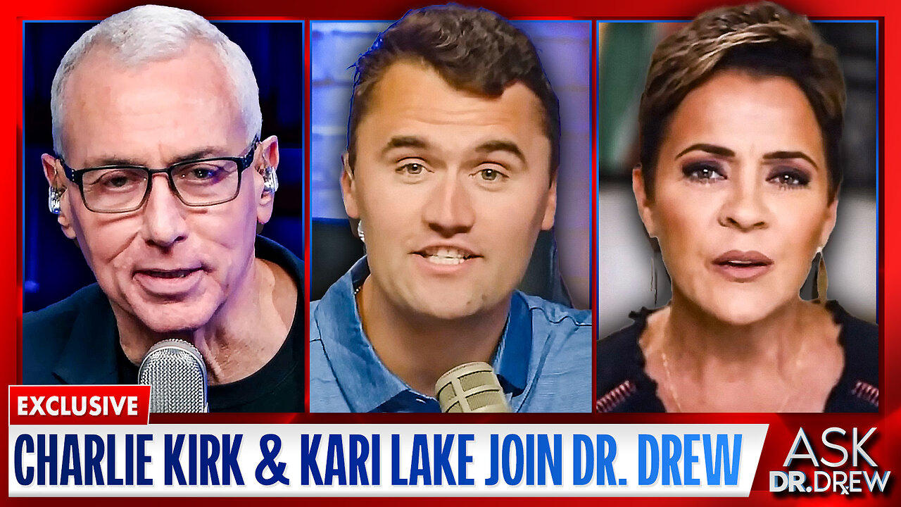 Charlie Kirk & Kari Lake: Securing Our Borders Means Securing Our Elections & Freedom, And Stopping The "Fentanyl P