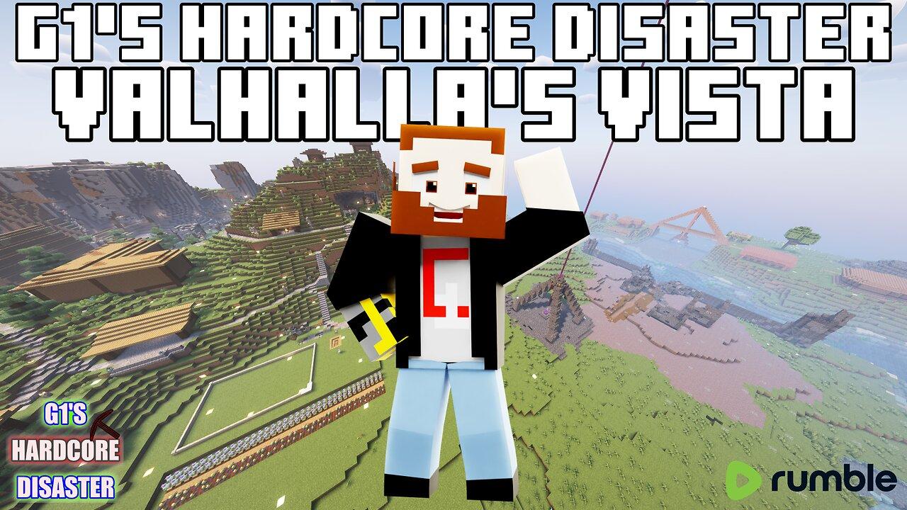 TRYING OUT THE NEW 1.21 BLOCKS IN VALHALLA'S VISTA :D - G1's Hardcore Disaster - Rumble Exclusive