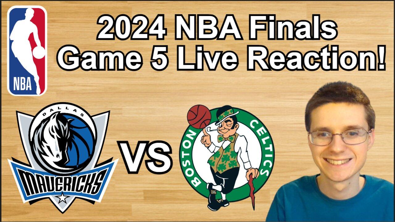 Mavericks vs Celtics 2024 NBA Finals Game 5 Live Reaction! #nba