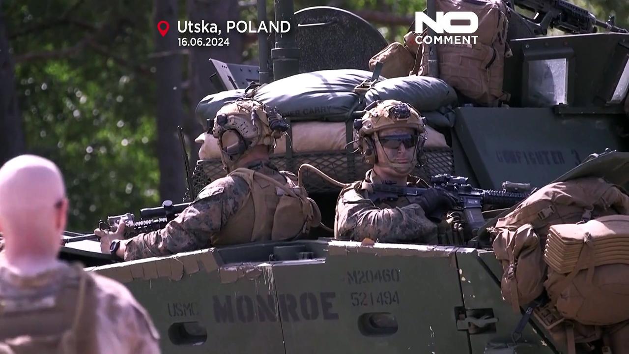 WATCH: NATO conducts major military exercises in Baltic