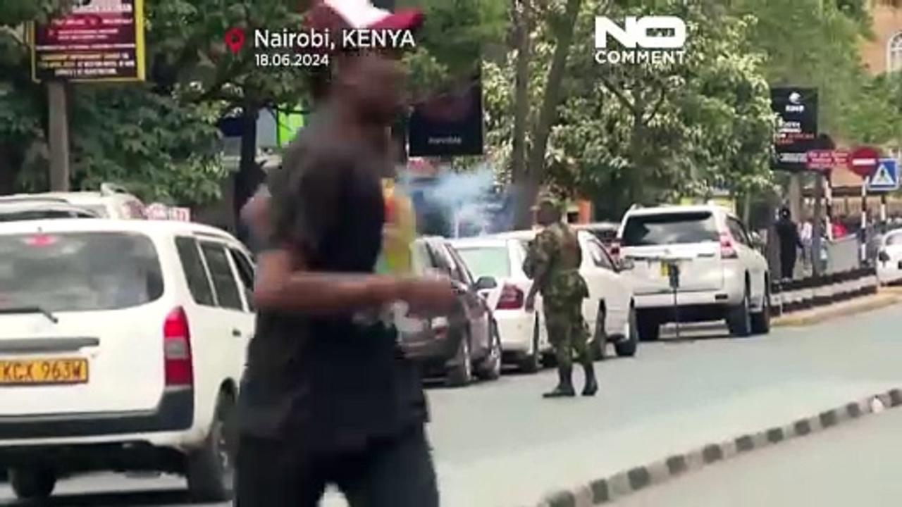WATCH: Mass arrests in Nairobi as tax hike protests continue