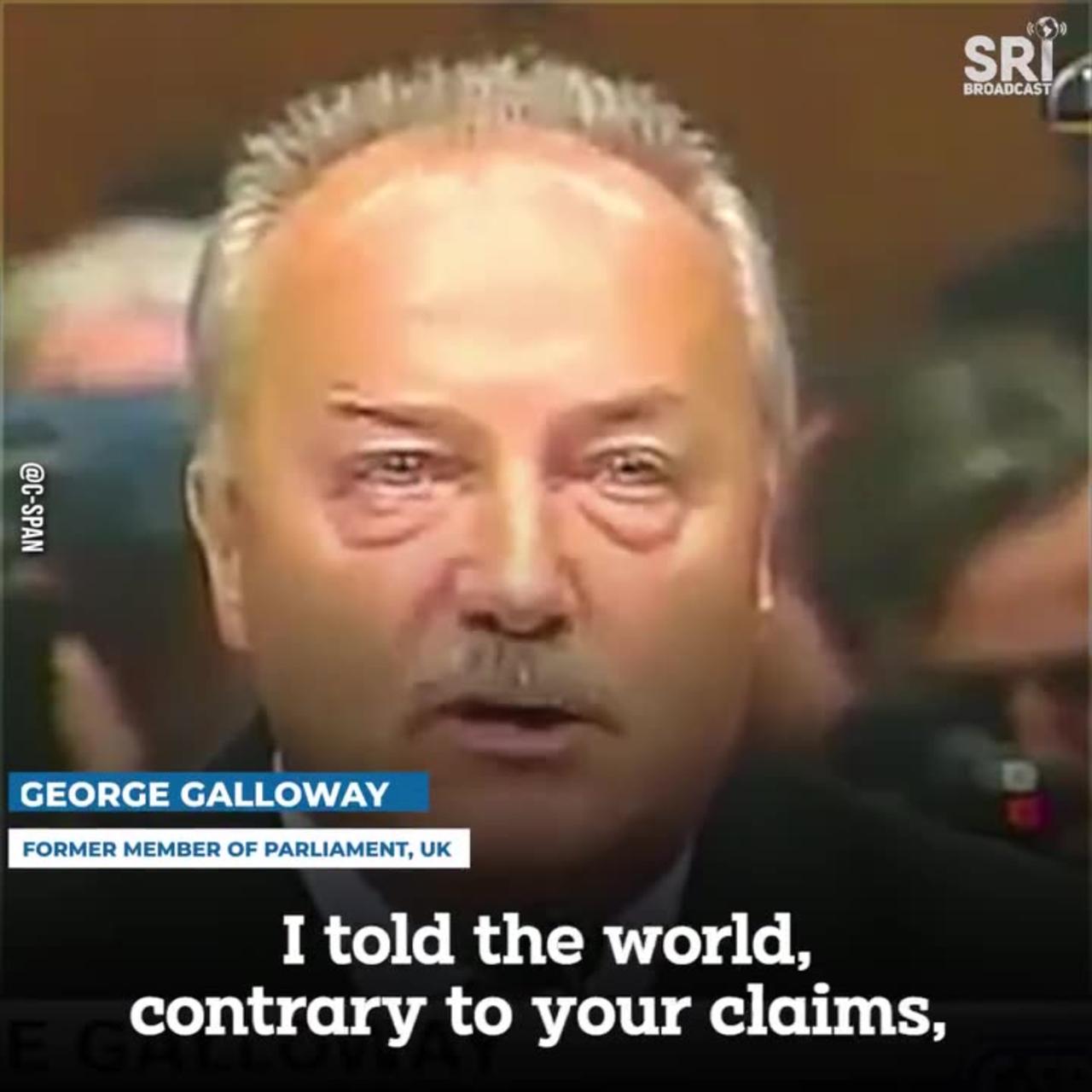 George Galloway on America's Iraq War Crimes